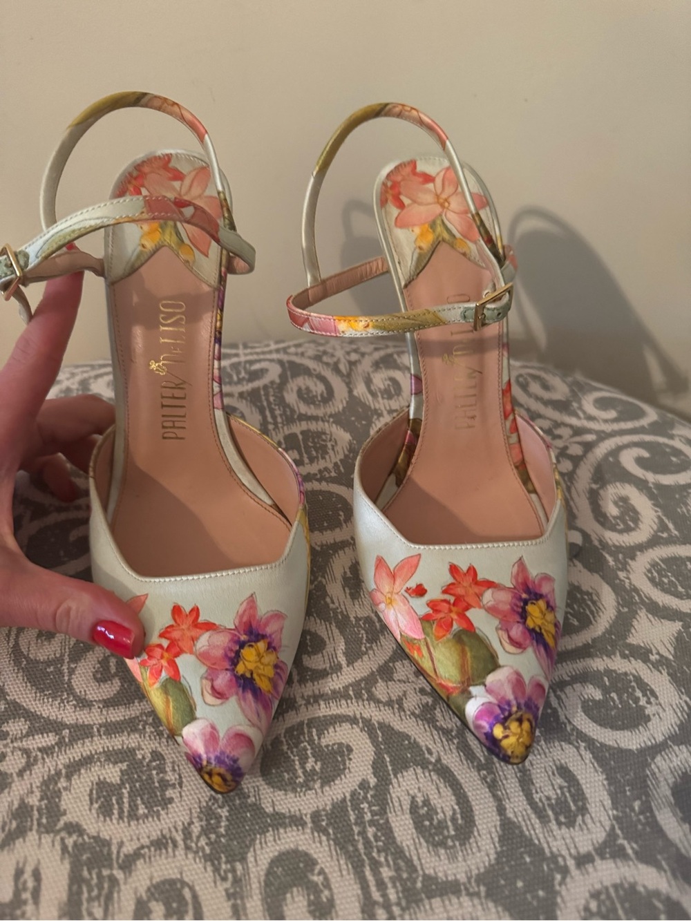 Palter DeLiso Thalia Slingback
Pump Silk Floral